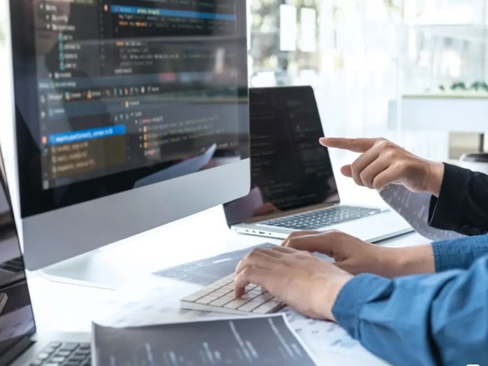 development of a website