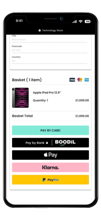 payment basket